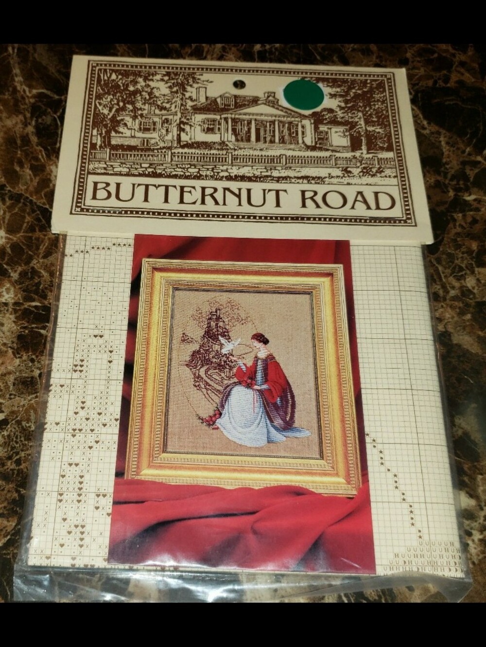 Vintage Butternut Road "Once Upon A Time" Cross-Stitch Pattern